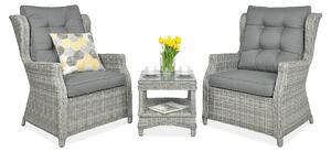 Zestaw wypoczynkowy TRIVENTO DUO Stone Grey