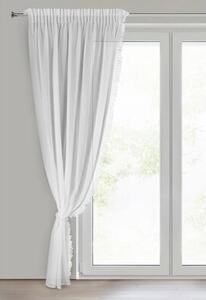 Firana gotowa EUROFIRANY Elena 140 x 270 cm BiaÅy