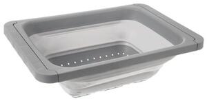 Cedzak kuchenny silikonowy składany KEMP 39x26,5 cm