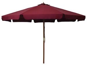 Burgundowy parasol ogrodowy M4-S59