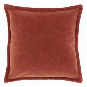 Aksamitna poduszka dekoracyjna VIOLA 45x45 cm, czerwona