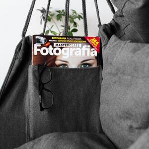 Fotel hamakowy podwieszany EHOKERY Bahio Grafitowy