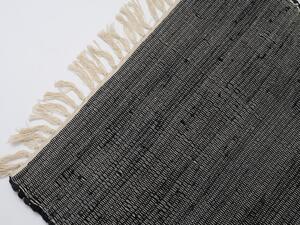 Dywan RENSKE 60x90 cm, czarny/melanż