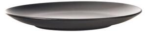 Orion Komplet ceramicznych talerzyków deserowych Alfa 21 cm, czarny, 6 szt