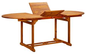 Stół ogrodowy, 200x100x75 cm, lite drewno akacjowe