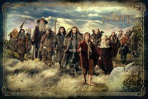 Plakat, Obraz The Hobbit An Unexpected Journey, (120 x 80 cm)