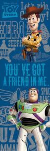 Plakat, Obraz Toy Story - You've Got A Friend, (53 x 158 cm)