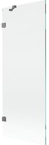 Mexen Lunar parawan nawannowy 1-skrzydłowy 70 x 150 cm, transparent, gun metal - 897-070-000-95-00