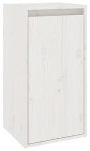 Szafka ścienna, biała, 30x30x60 cm, lite drewno sosnowe