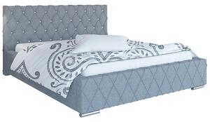 Podwójne łóżko ze schowkiem 140x200 Loban 2X - 36 kolorów