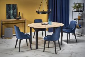 Okrągły rozkładany stół z krzesłami - Ewiltons