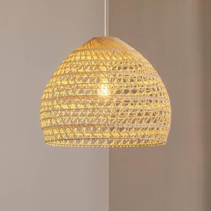 Lampa wisząca BOHO Nowodvorski Lighting, możliwość ściemniania, jasne drewno, salon / jadalnia, drewno