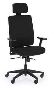 Krzesło biurowe CHESTER, czarny
