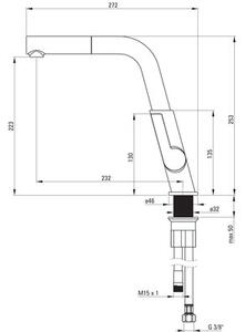 Bateria DEANTE Silia BQS D73M Titanium