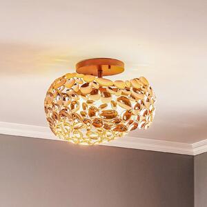 Schuller Valencia Lampa sufitowa LED Narisa, Ø 46 cm, różowe złoto