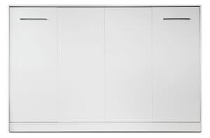 Półkotapczan poziomy Basic New Elegance - 120x200 - biały mat