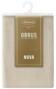 Obrus EUROFIRANY Melinda 140 x 180 cm BeÅ¼owy