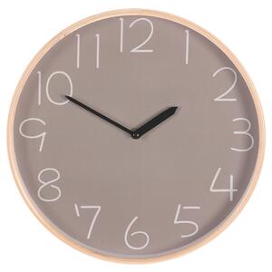 Zegar ścienny Simplex szary, śr. 32 cm, MDF