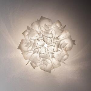 Slamp Lampa sufitowa designerska VELI Couture, możliwość ściemniania, biały / opal, salon / jadalnia, tworzywo sztuczne, design