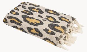 Ręcznik plażowy z bawełny Leopard