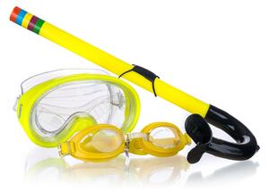 Sportwell Zestaw do nurkowania junior 3 części , żółty