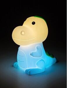 Lampka nocna dziecięca dinozaur LED 0.45W RGB USB ściemnialna bezprzewodowa DINOO Rabalux