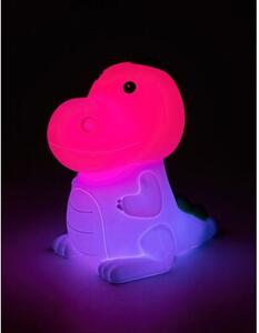 Lampka nocna dziecięca dinozaur LED 0.45W RGB USB ściemnialna bezprzewodowa DINOO Rabalux