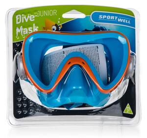 Maska do nurkowania Sportwell Junior niebieski