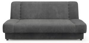Wersalka RozkÅadana Sofa Z FunkcjÄ Spania Dwuosobowa Ciemnoszary PIANO