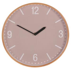 Zegar ścienny Simplex beżowy, śr. 32 cm, MDF