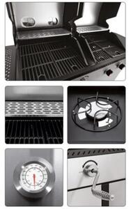 Grill ogrodowy gazowo-węglowy YATO YG-20030