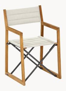 Ręcznie wykonane krzesło ogrodowe z drewna tekowego Loft