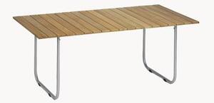 Ręcznie wykonany stół ogrodowy z drewna tekowego Prato