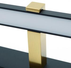 Kinkiet nad lustro/obraz LED 24W 120 cm czarno-złoty VENUS ID-9038 Idealed