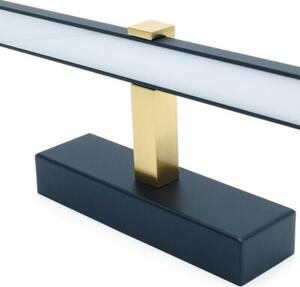Kinkiet nad lustro/obraz LED 24W 120 cm czarno-złoty VENUS ID-9038 Idealed