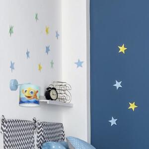 Kinkiet niebieski MINIMINI 1xE27x40W wym:23x15x21cm IP20 Milagro