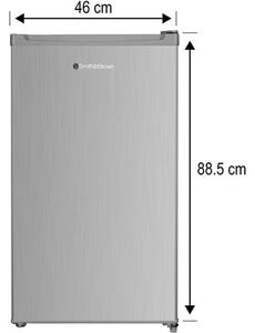 Lodówka SMITH&BROWN SFTTF-411-SE3 85cm Srebrna