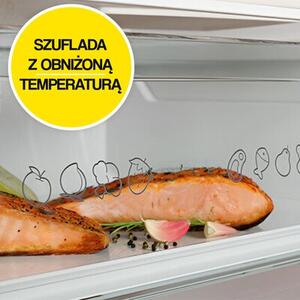 Lodówka HISENSE RB440N4AFA No Frost 201.7cm Czarna Licowane drzwi Szuflada z regulacją wilgotności