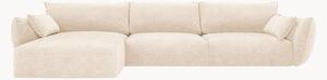 Sofa narożna z szenilu Matera (4-osobowa)