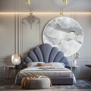 Łóżko tapicerowane z pojemnikiem Alezio