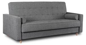 Wersalka RozkÅadana Sofa Kanapa Z FunkcjÄ Spania Dwuosobowa Szara MALTA