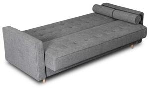 Wersalka RozkÅadana Sofa Kanapa Z FunkcjÄ Spania Dwuosobowa Szara MALTA
