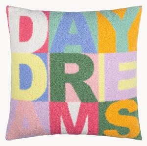 Poduszka dekoracyjna z aksamitu z tuftowaną powierzchnią Daydreams