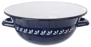 Miska kuchenna emaliowana MODROBILA 26 cm, 2,5 l