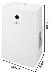 Klimatyzator MISSION AIR Arctic Funkcja Sleep Funkcja Swing Timer Wentylacja Wi-Fi