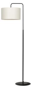 Lampa stojąca podłogowa Emibig 1xE27 60W TRAPO LP1 BLACK / ECRU 570/4