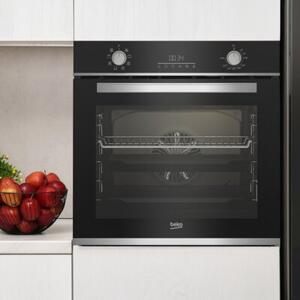 Piekarnik Elektryczny BEKO b300 BBIM13300XM SteamShine Aeroperfect Czarny A