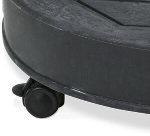 Podstawa do parasola ogrodowego betonowa antracytowa 27 kg