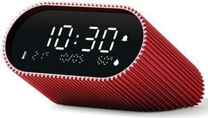 Budzik LEXON Ray Clock LR155SR3 Czerwony