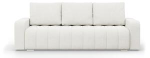 Kanapa z funkcjÄ spania, Velluto, 227x97x87 cm, kremowy | TYLETEGOTU